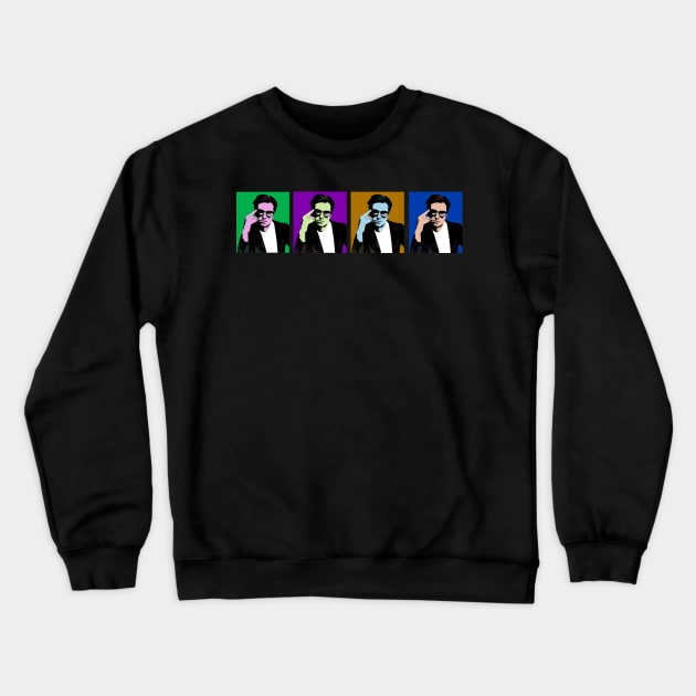 Sebastian Stan Andy Warhol Crewneck Sweatshirt by RustedSoldier